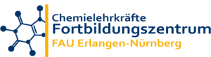 Logo Chemielehrkräfte-Fortbildungszentrum der FAU